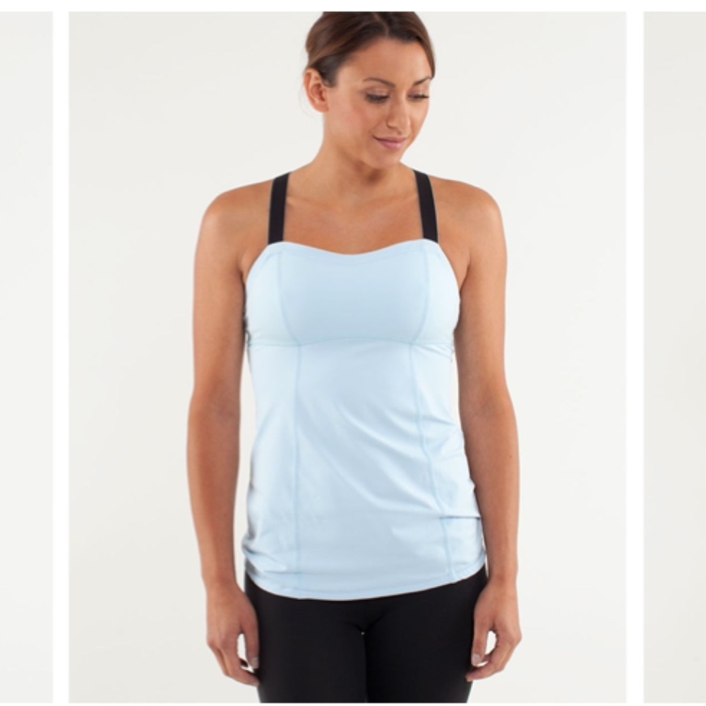 NEW Lululemon RUN: Catch Me Tank - Caspian Blue